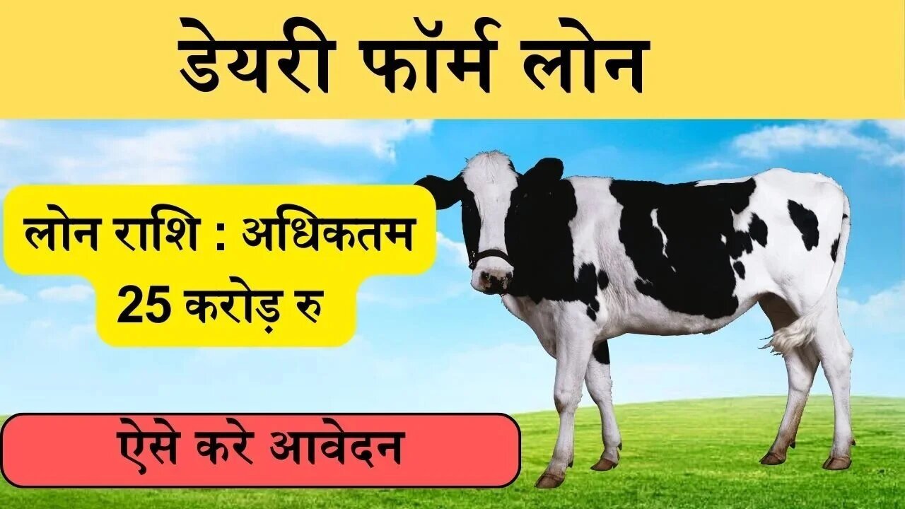 Dairy Farm Loan Yojana: डेयरी फॉर्म योजना के तहत मिलेंगा 25 करोड़ रु तक लोन, ऐसे करे आवेदन