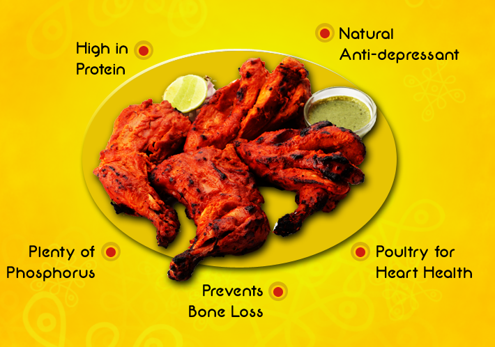 Chicken Tandoori Health benefits