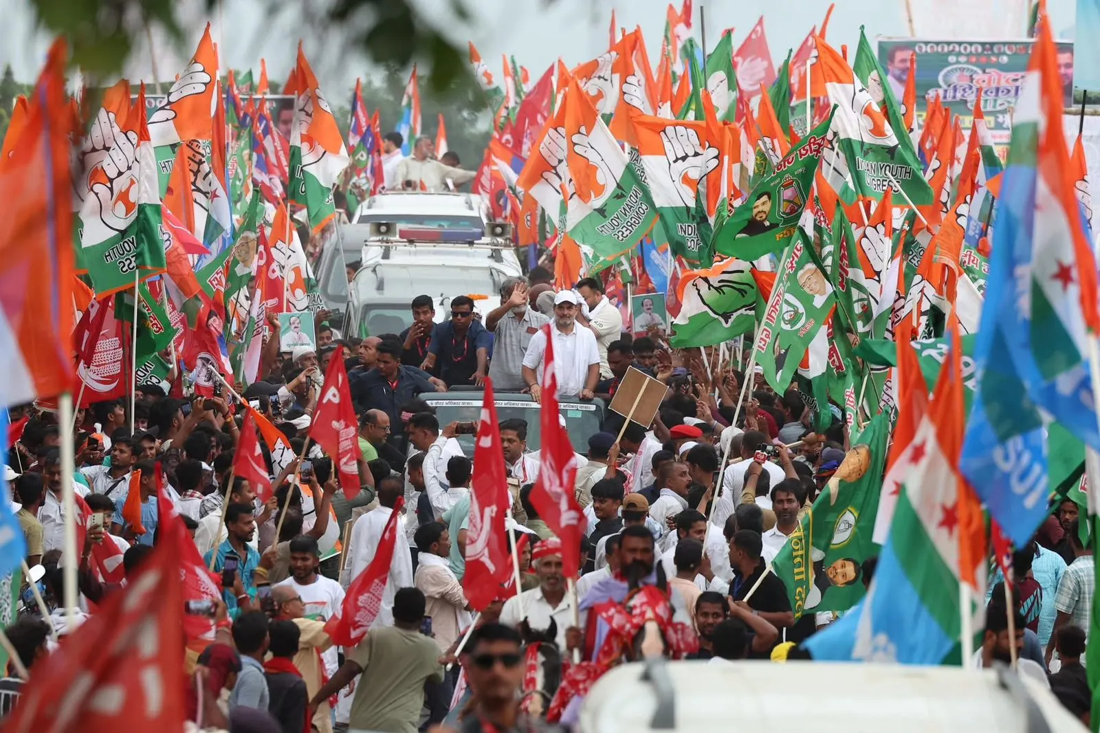 दरभंगा राहुल गांधी वोटर अधिकार यात्रा