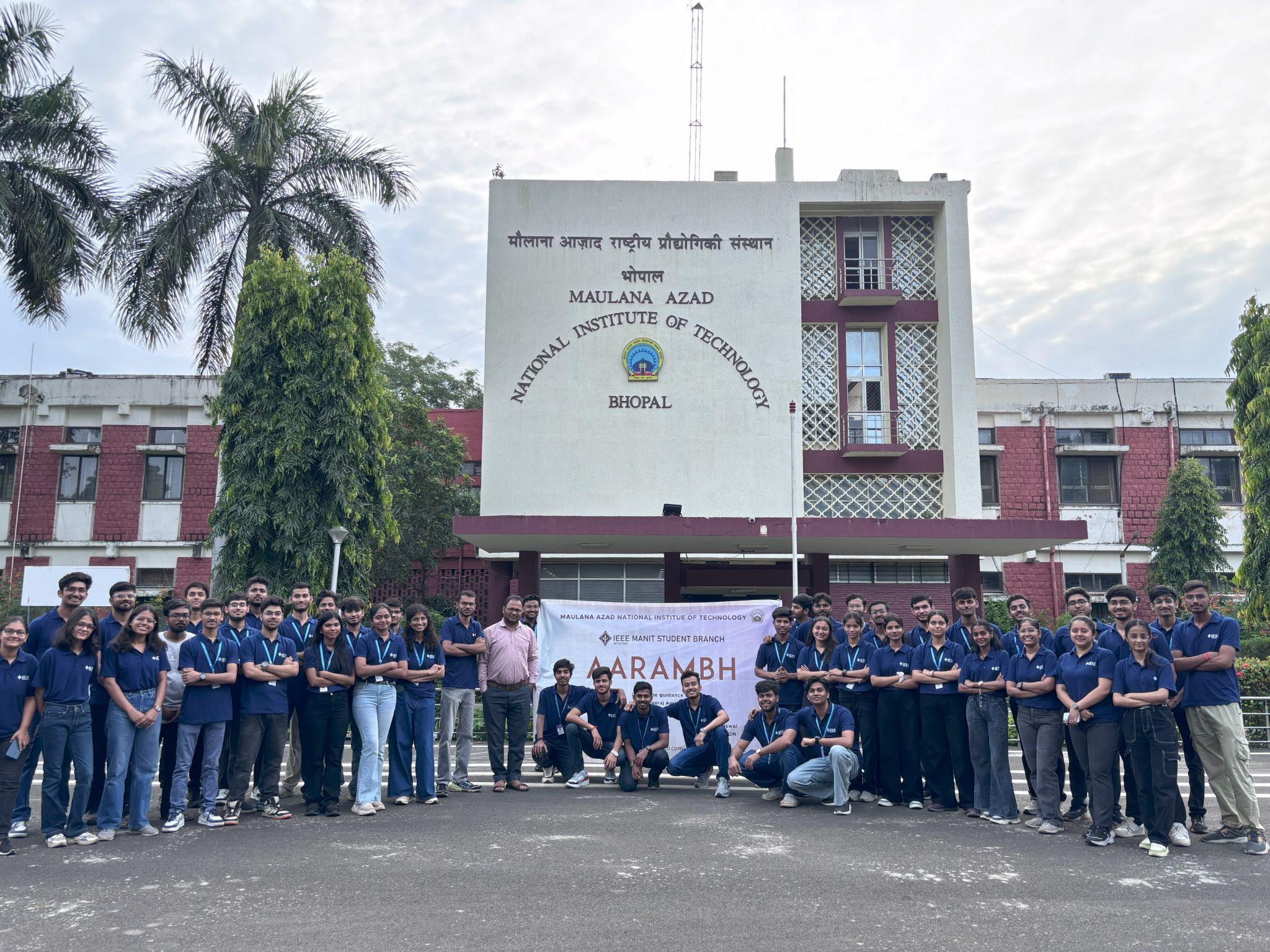Aarambh’25: MANIT Bhopal IEEE Student Branch का सामाजिक पहल