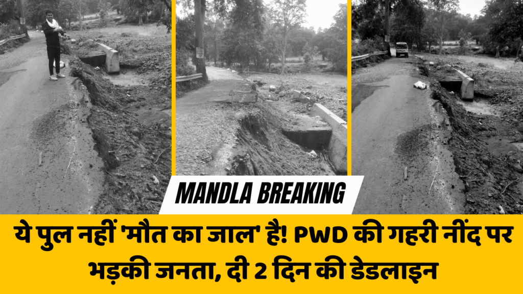 गोदरी पुल की बदहाली पर बवाल: ग्रामीणों ने दिया अल्टीमेटम, अगर काम नहीं हुआ तो लगेगा 'NH-30 जाम'