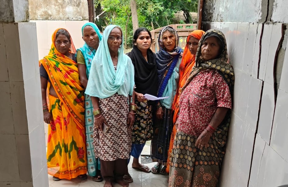 Bahraich Gandara Panchayat woman working 6 years without salary